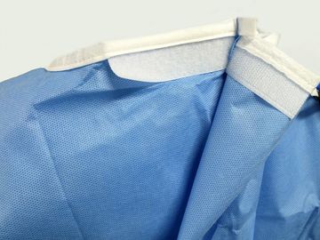 Green Standard Surgical Gown , Disposable Examination Gowns X-XLong Light Weight